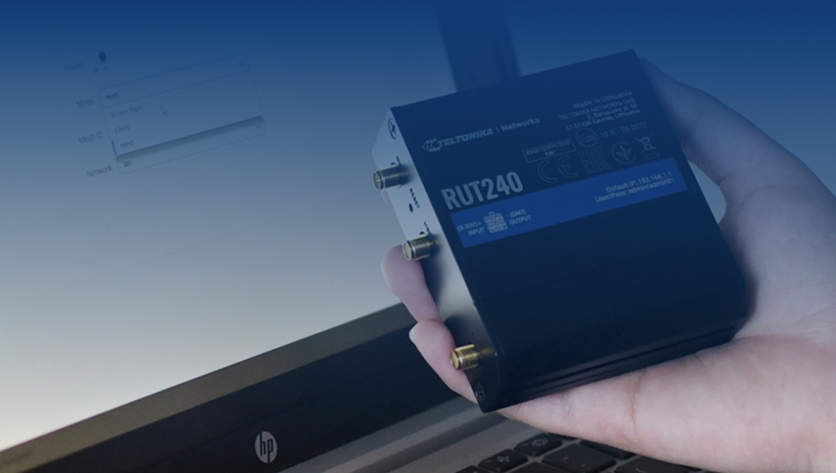 Teltonika RutOS software update